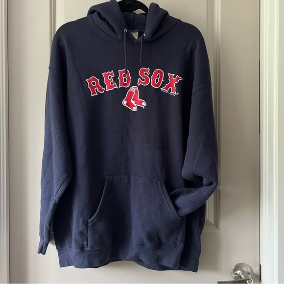 Lee vintage Red Sox printed hoodie, in navy size XL unisex - Picture 8 of 12